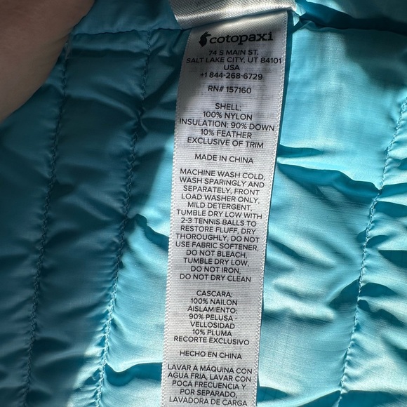 NWOT Cotopaxi puffer - Picture 6 of 7